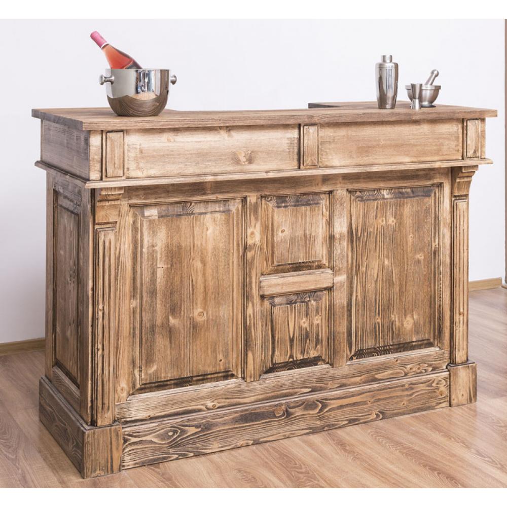 rusztikus tomorfa barpult bar borozo pince borospince etterem mixer mediterran provanszi provence butor butorok lameridiana boraszat balaton pub nappali konyha etkezo barna.jpg